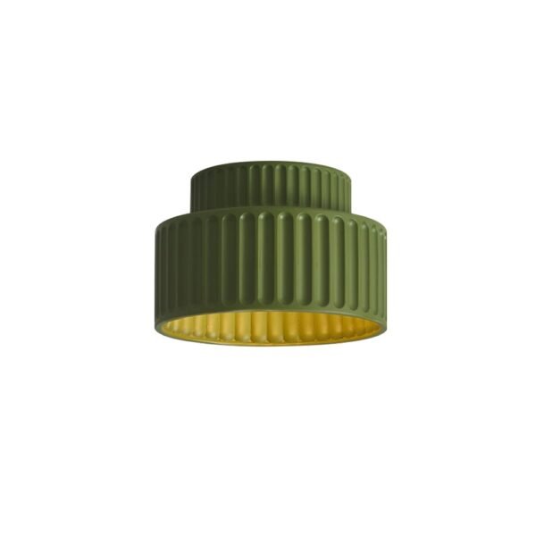 Nordic Cream Style 2-Layer Flush Mount Ceramic Ceiling Light - Image 17