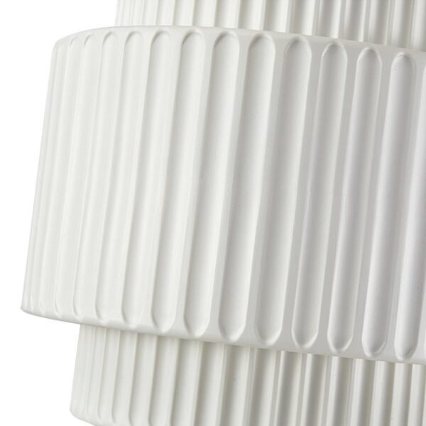 Nordic Cream Style Layer Ceramic Pendant Light - Image 11