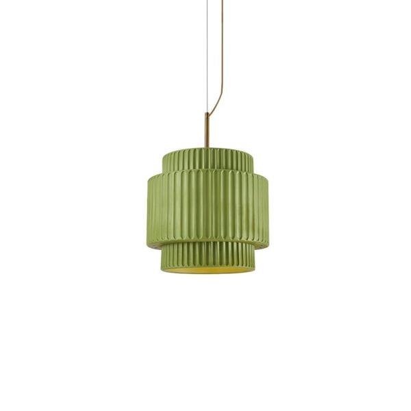 Nordic Cream Style Layer Ceramic Pendant Light - Image 8