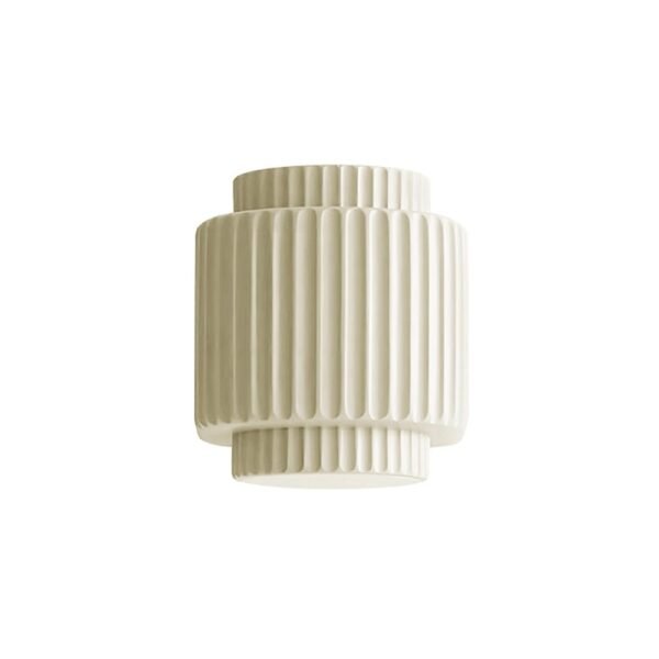 Nordic Cream Style Layer Ceramic Wall Sconce - Image 8