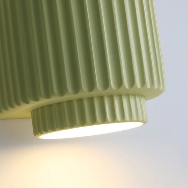Nordic Cream Style Layer Ceramic Wall Sconce - Image 11