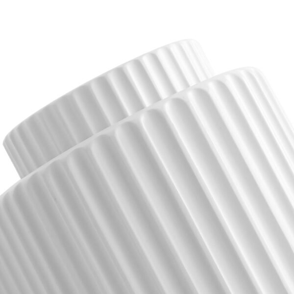 Nordic Cream Style Layer Ceramic Wall Sconce - Image 9