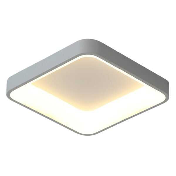 Scandinavian Acrylic Flat LED Square Flush Mount - Image 5