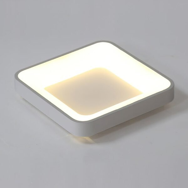 Scandinavian Acrylic Flat LED Square Flush Mount - Image 6