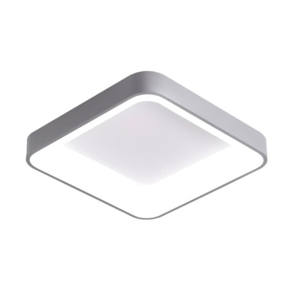 Scandinavian Acrylic Flat LED Square Flush Mount - Image 7