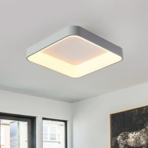Scandinavian Acrylic Flat LED Square Flush Mount
