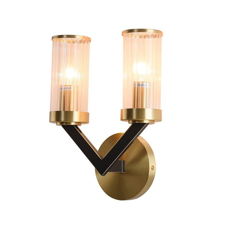 V-shape Cylinder Creative Vanity Wall Sconce - Image 7