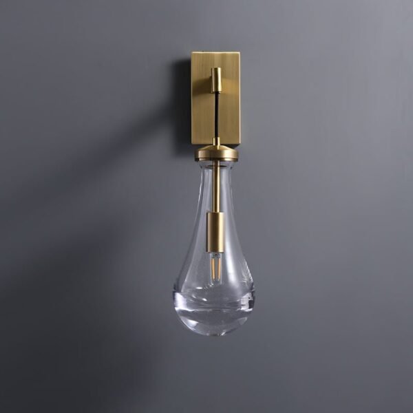 Water Drop Glass Shade Wall Sconce - Image 6